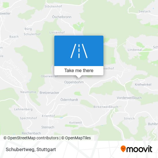 Schubertweg map