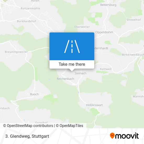 Карта 3. Glendweg