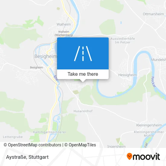Карта Aystraße