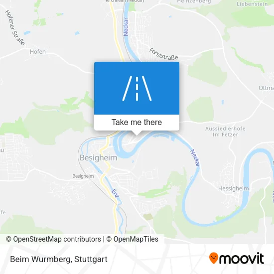 Карта Beim Wurmberg