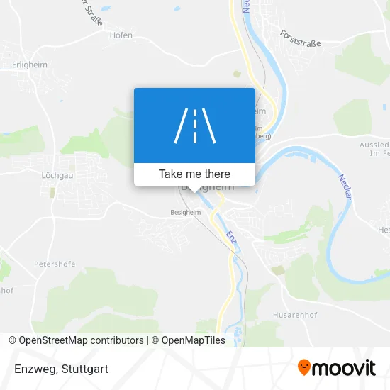 Карта Enzweg
