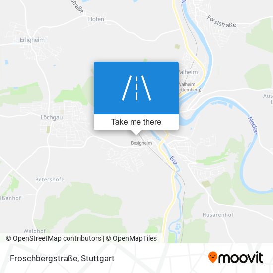 Froschbergstraße map