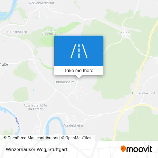 Карта Winzerhäuser Weg