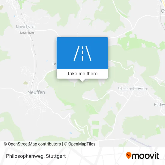 Карта Philosophenweg