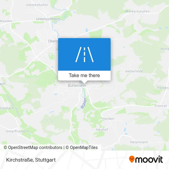 Карта Kirchstraße