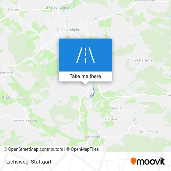 Карта Lichsweg