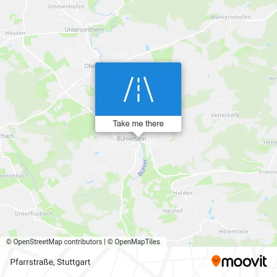 Карта Pfarrstraße