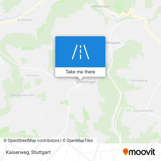 Карта Kaiserweg