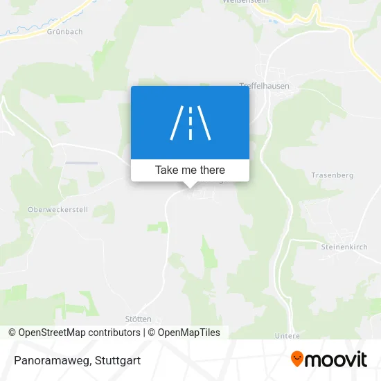 Карта Panoramaweg