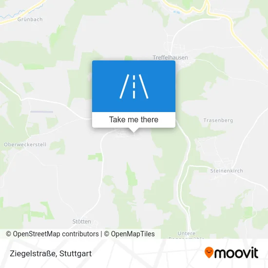 Карта Ziegelstraße