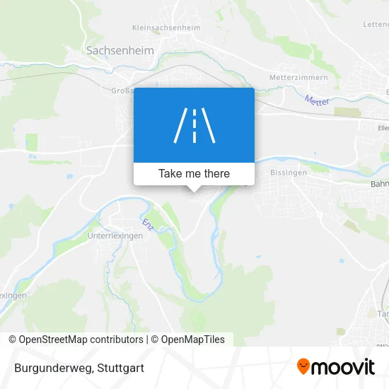 Карта Burgunderweg
