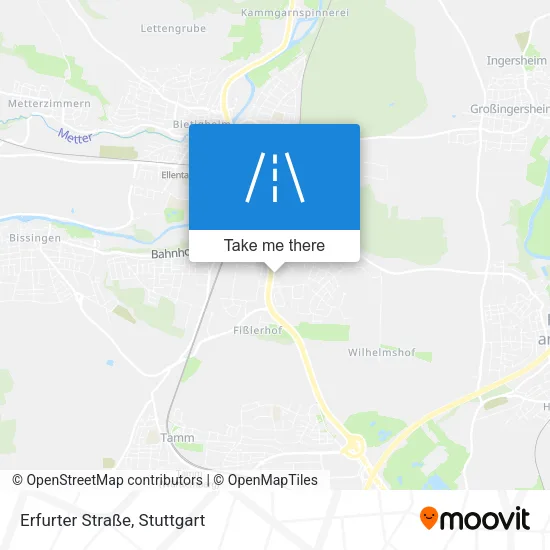 Erfurter Straße map
