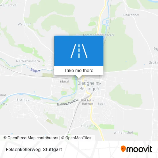 Карта Felsenkellerweg