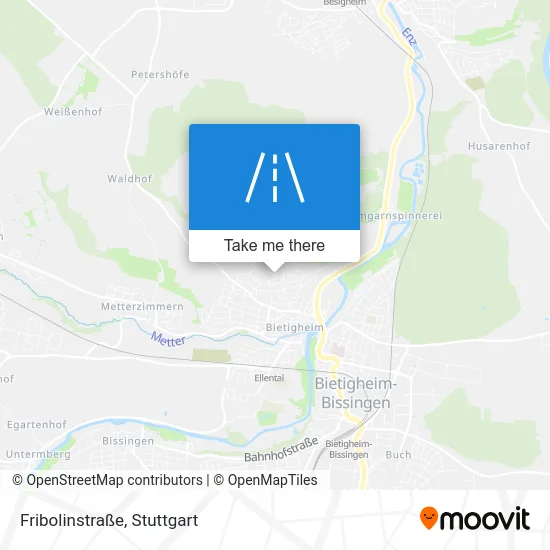Карта Fribolinstraße