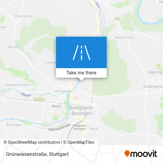 Grünwiesenstraße map