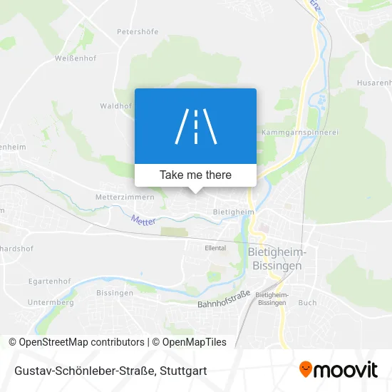 Gustav-Schönleber-Straße map