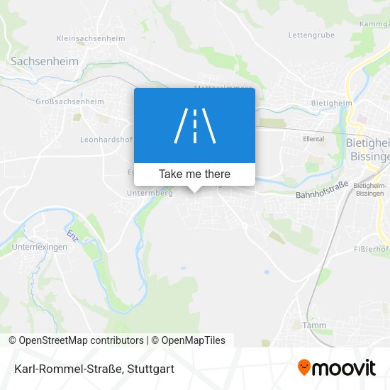 Karl-Rommel-Straße map