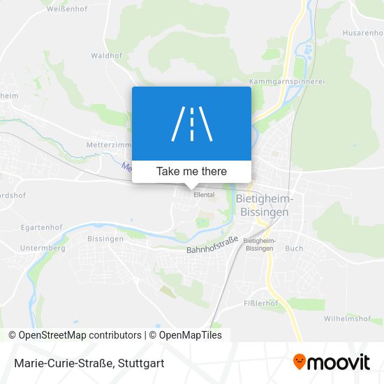 Marie-Curie-Straße map