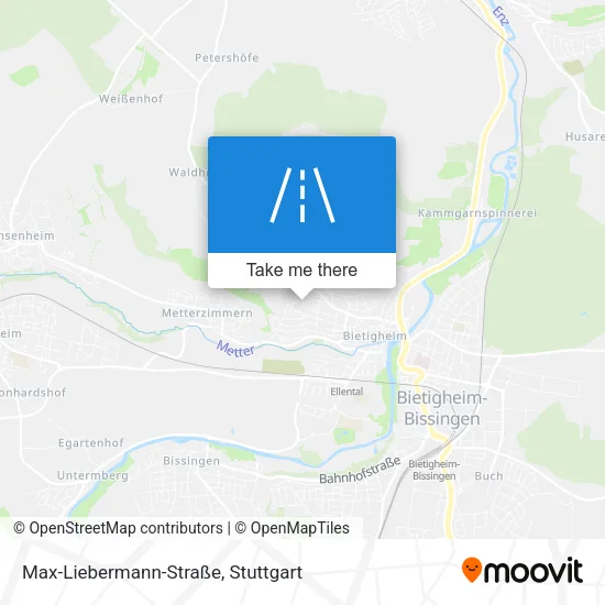 Карта Max-Liebermann-Straße