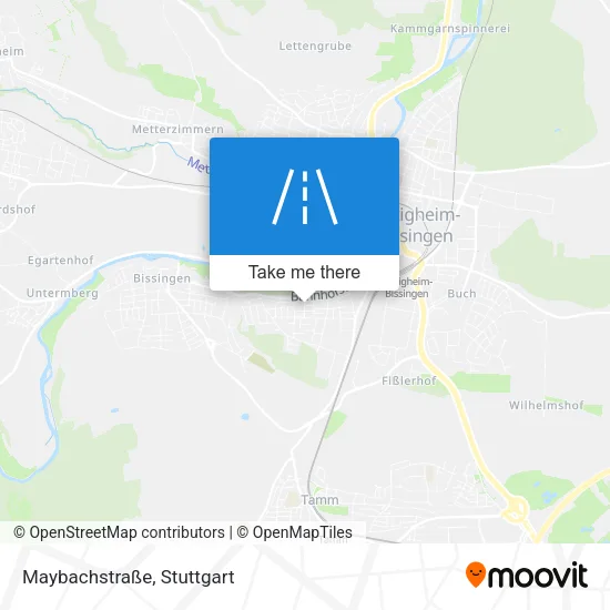 Карта Maybachstraße