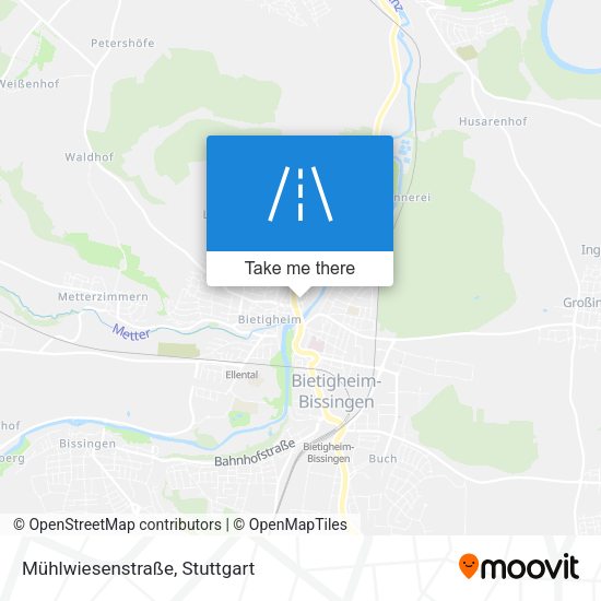 Mühlwiesenstraße map