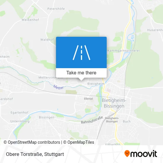 Карта Obere Torstraße