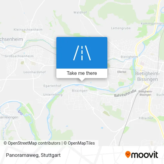 Карта Panoramaweg