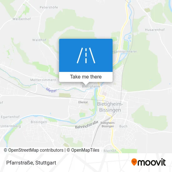 Карта Pfarrstraße