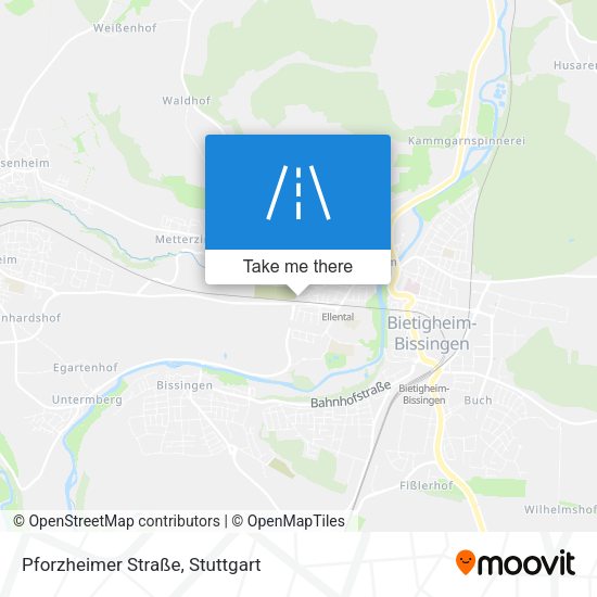 Pforzheimer Straße map