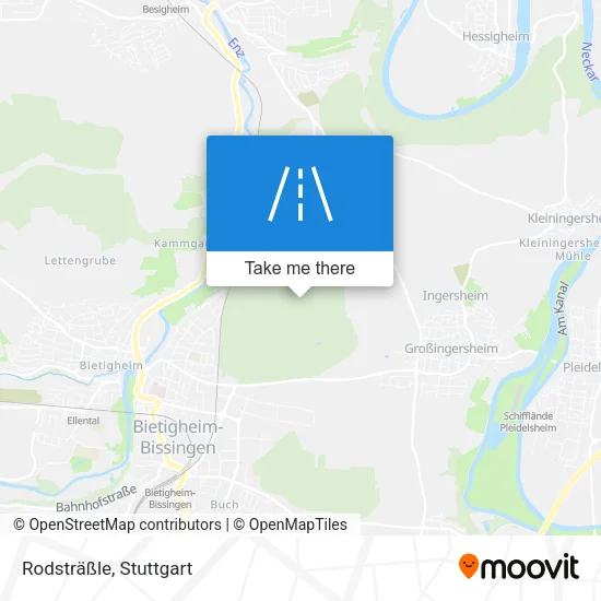 Карта Rodsträßle