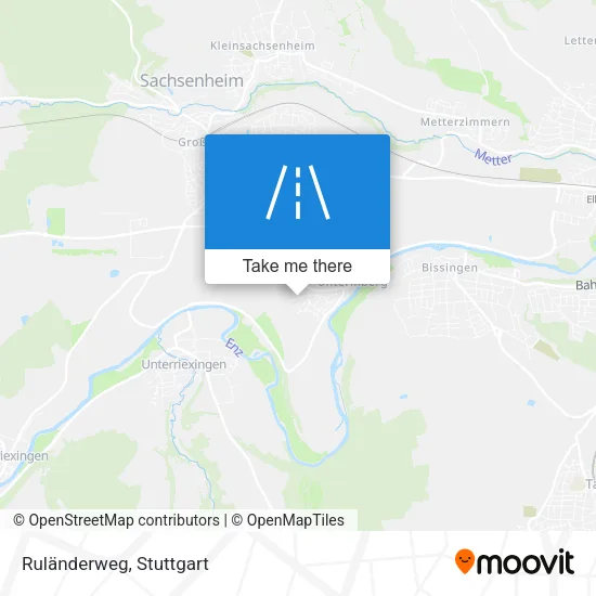 Карта Ruländerweg