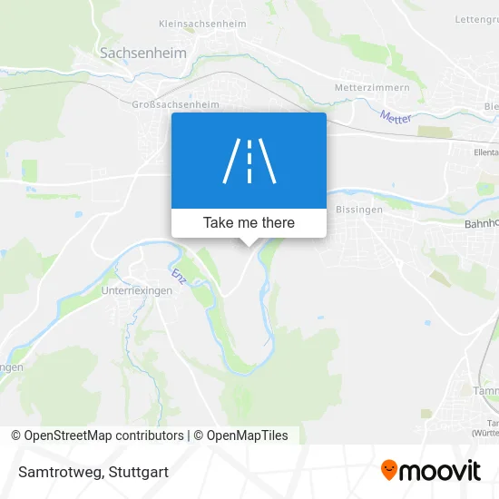 Карта Samtrotweg