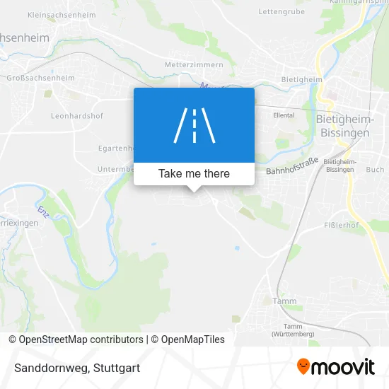 Карта Sanddornweg