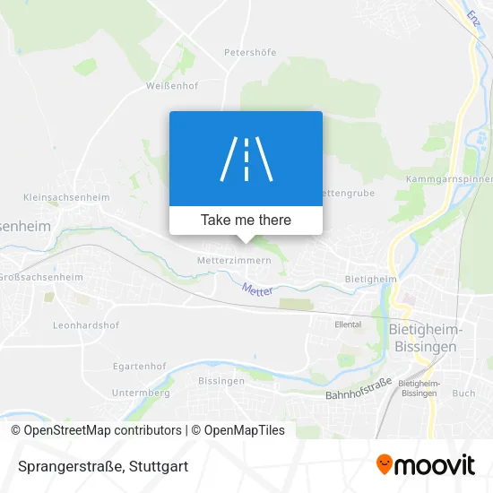 Карта Sprangerstraße