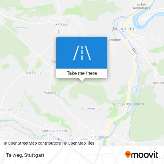 Talweg map