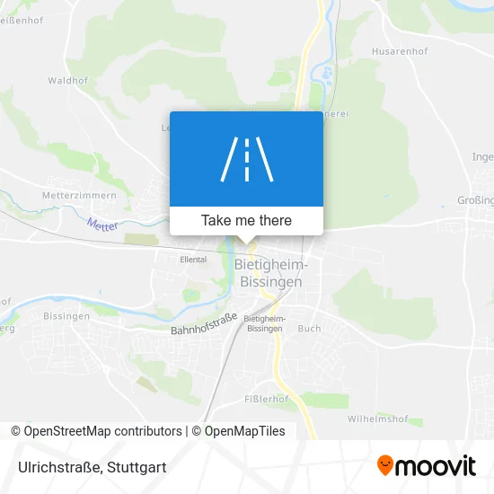 Карта Ulrichstraße