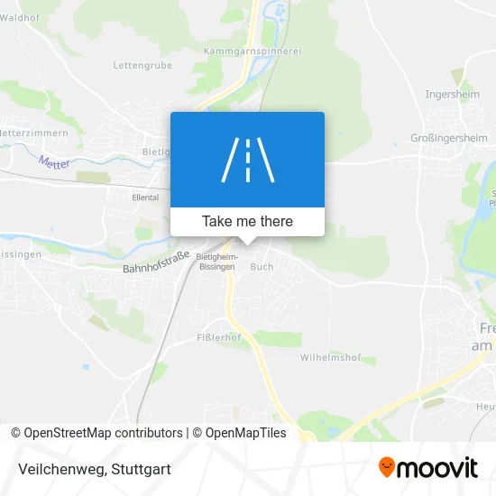 Карта Veilchenweg