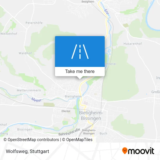 Карта Wolfsweg