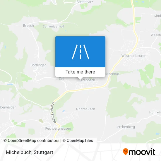 Карта Michelbuch