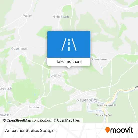 Карта Arnbacher Straße