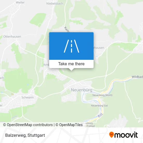 Карта Balzerweg