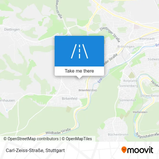 Карта Carl-Zeiss-Straße