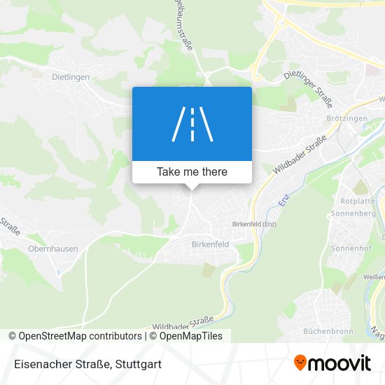 Eisenacher Straße map