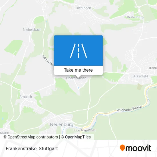 Frankenstraße map