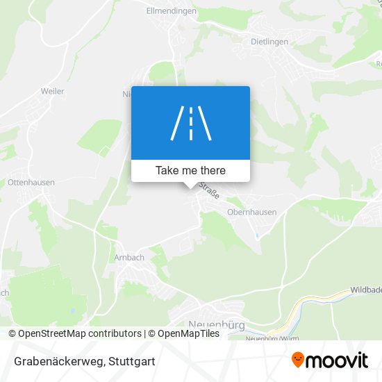 Grabenäckerweg map