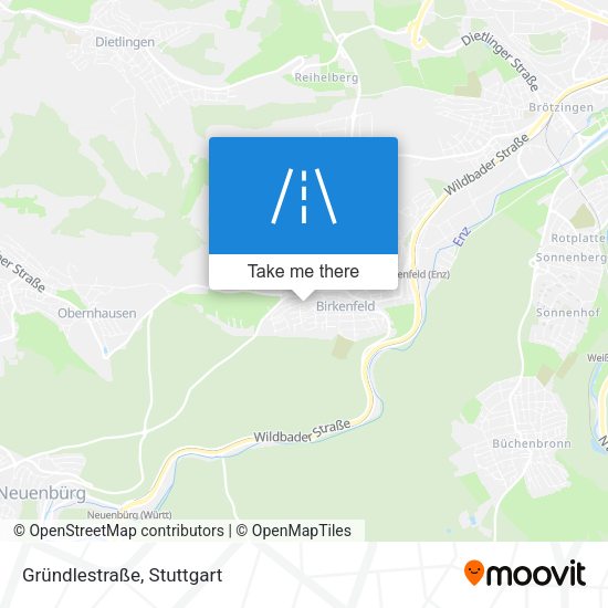 Gründlestraße map