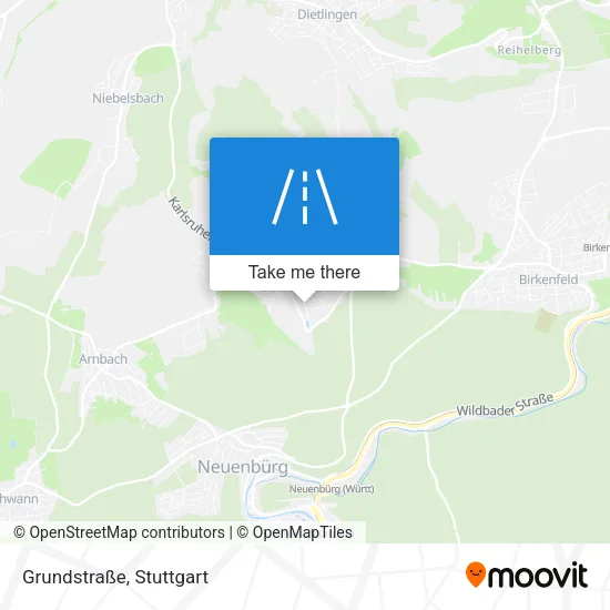 Grundstraße map