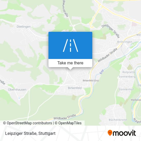 Leipziger Straße map
