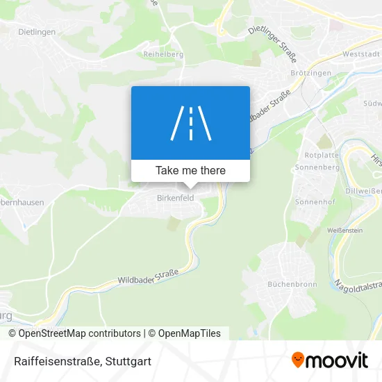 Raiffeisenstraße map