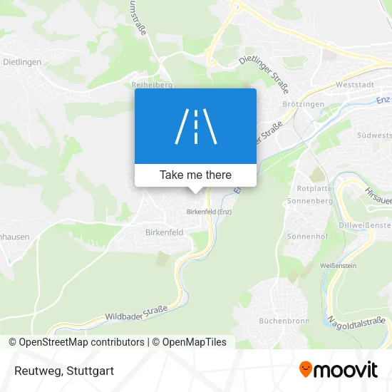 Карта Reutweg